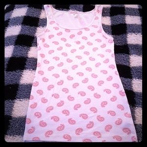 GAP ribbed tank with design